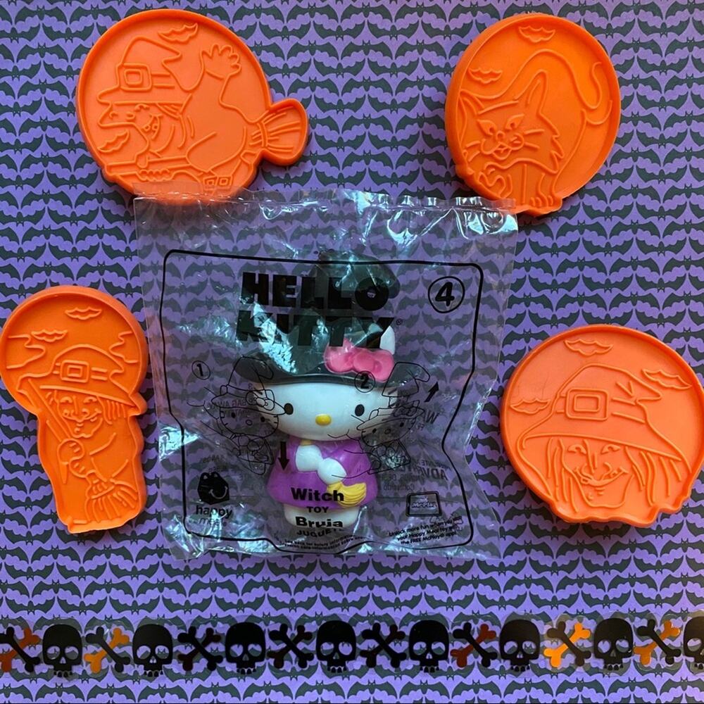 McDonald’s Hello Kitty Toy and Cookie Cutters Bundle